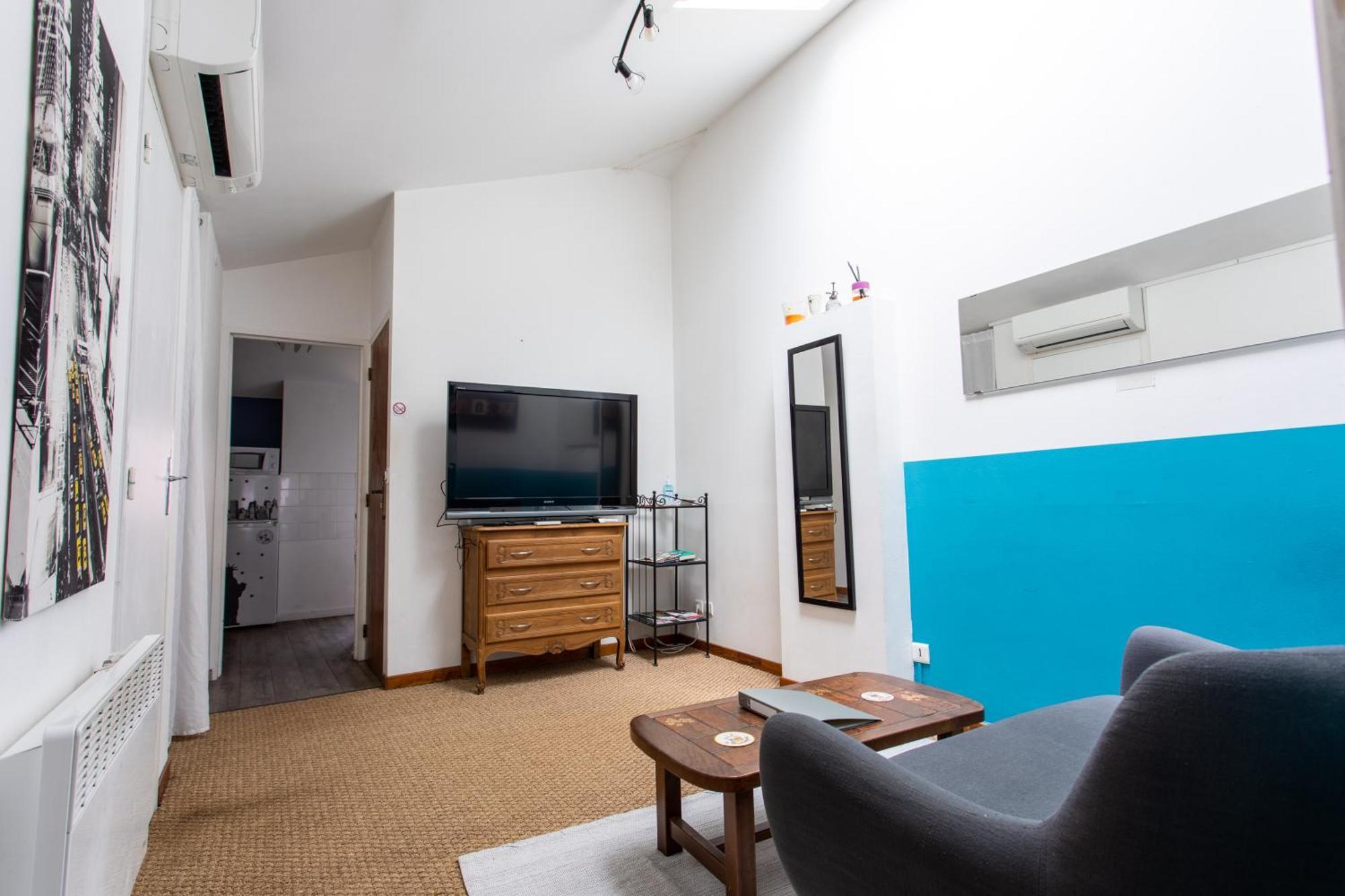 T2 Toulouse 40M2, Lit Queen Size, Climatisation, Quartier Sympa, Terrasse Exterior foto